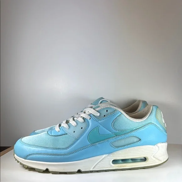 Nike Air Max 90 Ocean Bliss Blue Chill Men’s Size 13 Sneakers - Picture 1 of 12